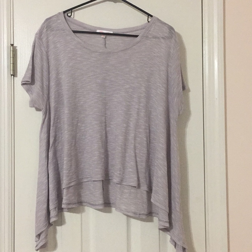 Light Grey Crop Top